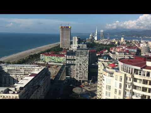 Hotel apartment \'Alliance Palace\' Batumi. view from the 29th floor. ალიანს პალასი ბათუმი.29 სართული